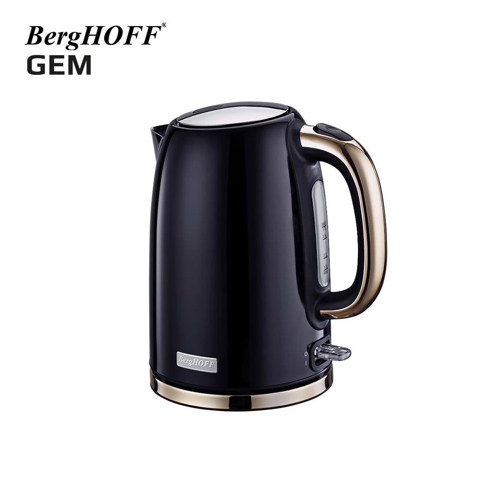 BerghoffBergHOFF GEM TITAN 1.7 Litre Siyah Gold Su Isıtıcısı7950060