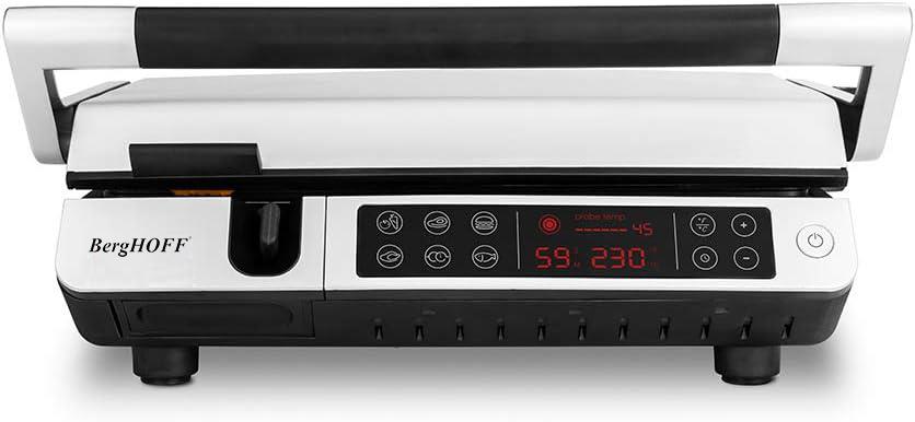 BerghoffBergHOFF GEM TITAN PRO 6 Programlı Advanced Design Çelik Izgara ve Tost Makinesi7950200