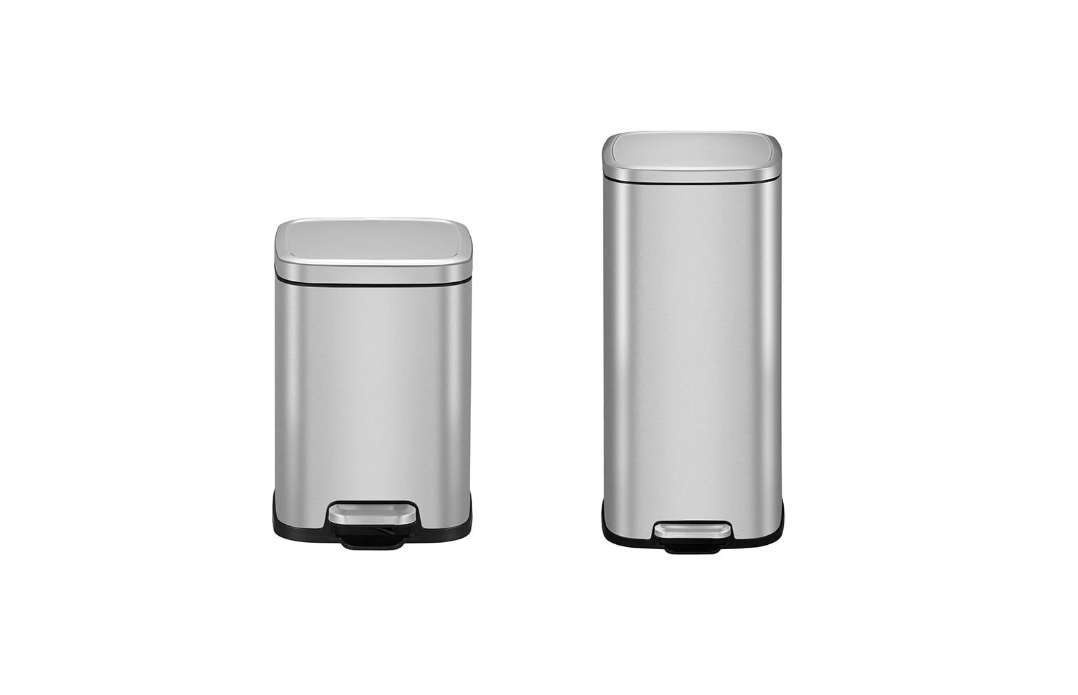 Eko30L+ 6L Eko Kare Pedallı Çöp KovasıEK9384MT