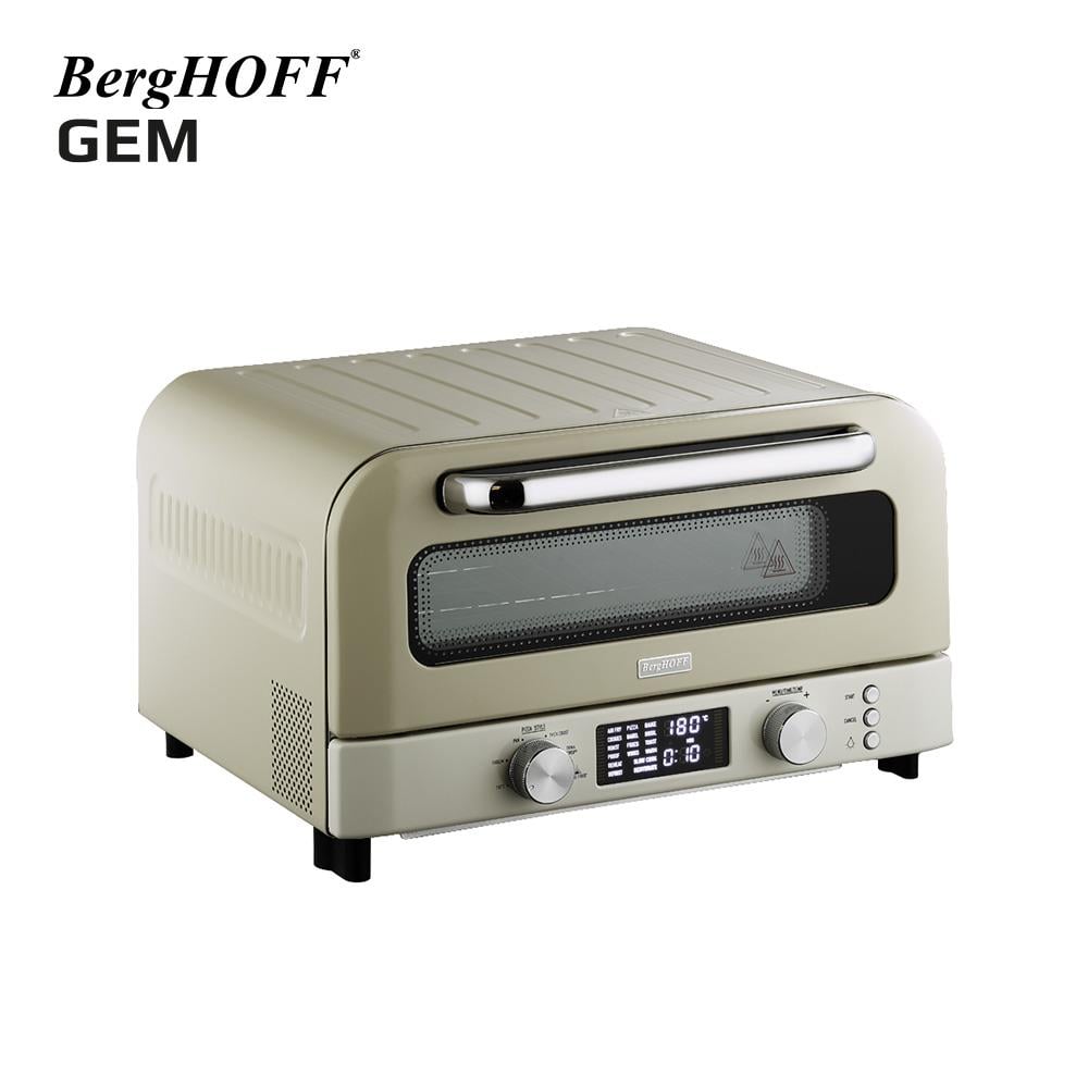 BerghoffBergHOFF GEM RETRO 2000 W Vanilya Krem Rengi Pizza Fırını7960010
