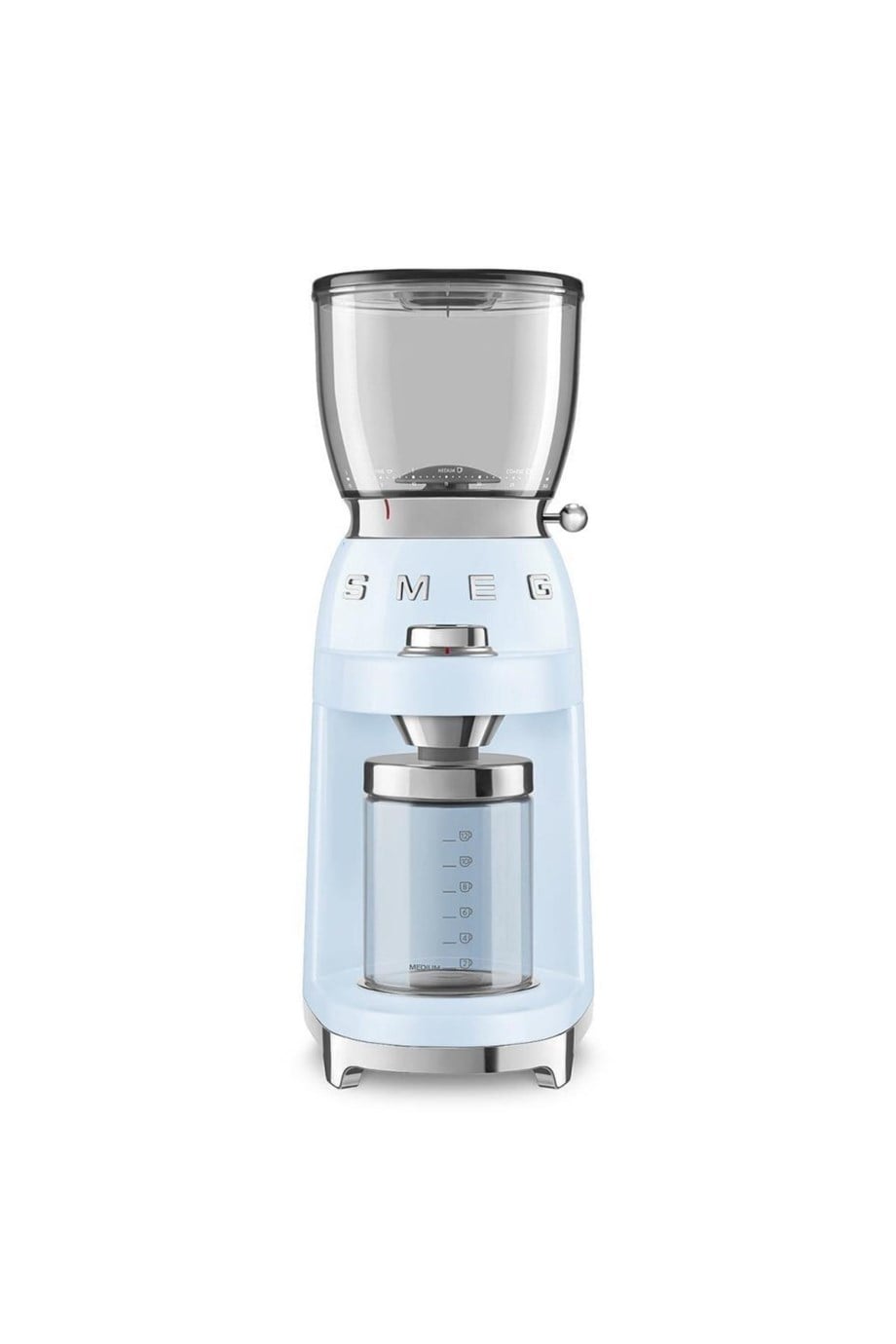 SMEG30 Farklı Öğütme Tipi Pastel Mavi Kahve Çekirdeği Öğütme Cihazı Cgf01pBEUCGF01PBEU