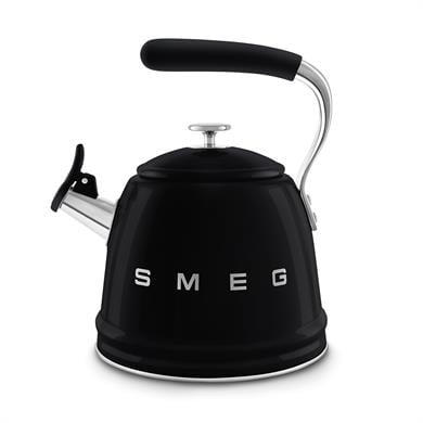 SMEG50's Style Siyah Set Üstü Düdüklü Kettle 2.3 LtCKLW2001BL