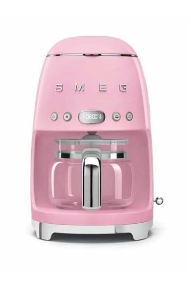 50's Retro Style Pembe Filtre Kahve Makinesi Dcf02pkeu