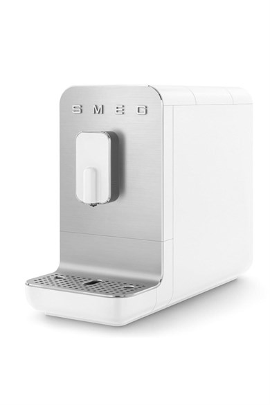 50's Style Bcc01 Espresso Otomatik Kahve Makinesi Mat Beyaz