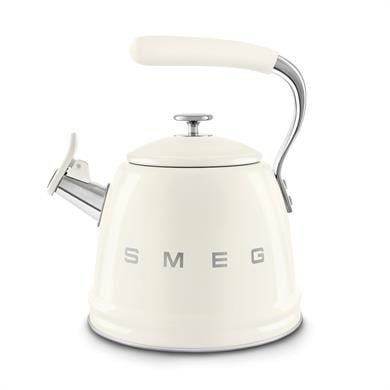 SMEG50's Style Krem Set Üstü Düdüklü Kettle 2.3 LtCKLW2001CR