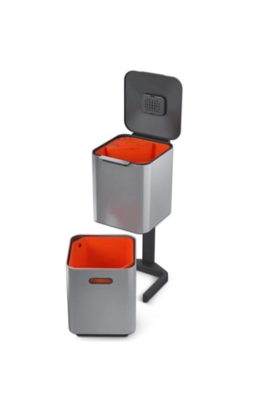 Joseph JosephJoseph Joseph 30063 Totem 40 Litre Paslanmaz Çelik Çöp Kovası30063