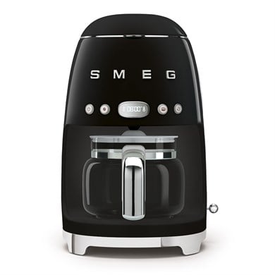 SMEG DCF02BLEU FİLTRE KAHVE MAKİNESİ , 50'S STYLE , SİYAH