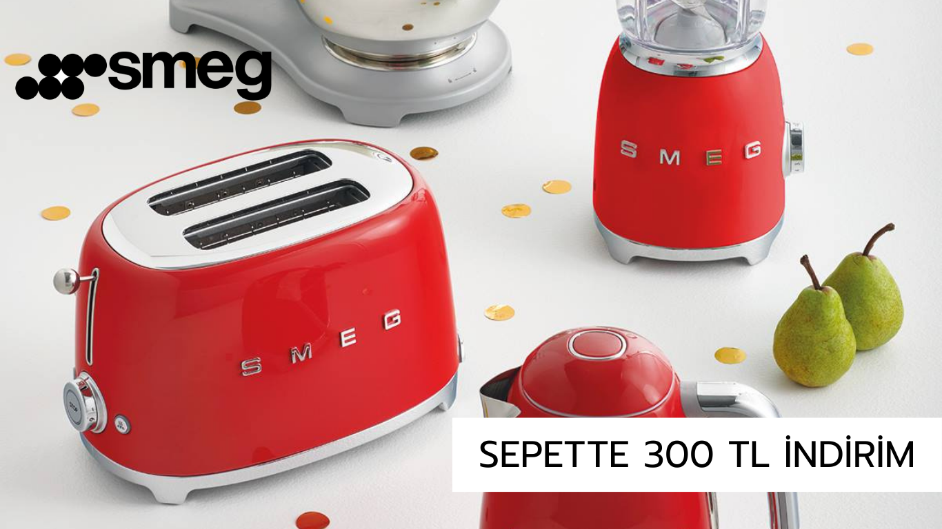 SMEG Sepette 300 TL İndirim