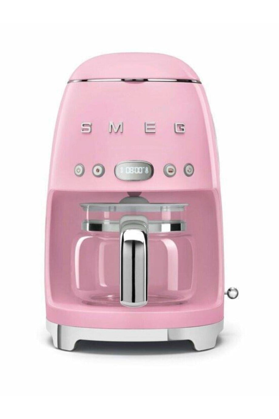 50's Retro Style Pembe Filtre Kahve Makinesi Dcf02pkeu