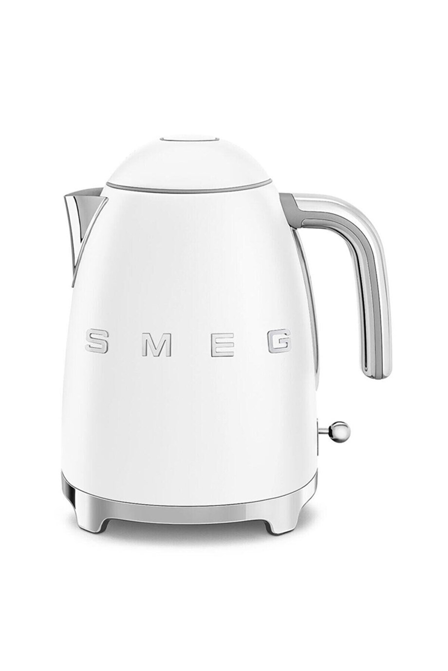 50'S Stlye Retro Mat Beyaz Kettle