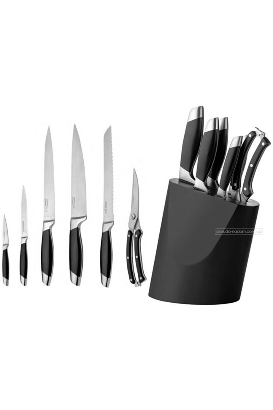 7 Parça Bloklu Bıçak Seti