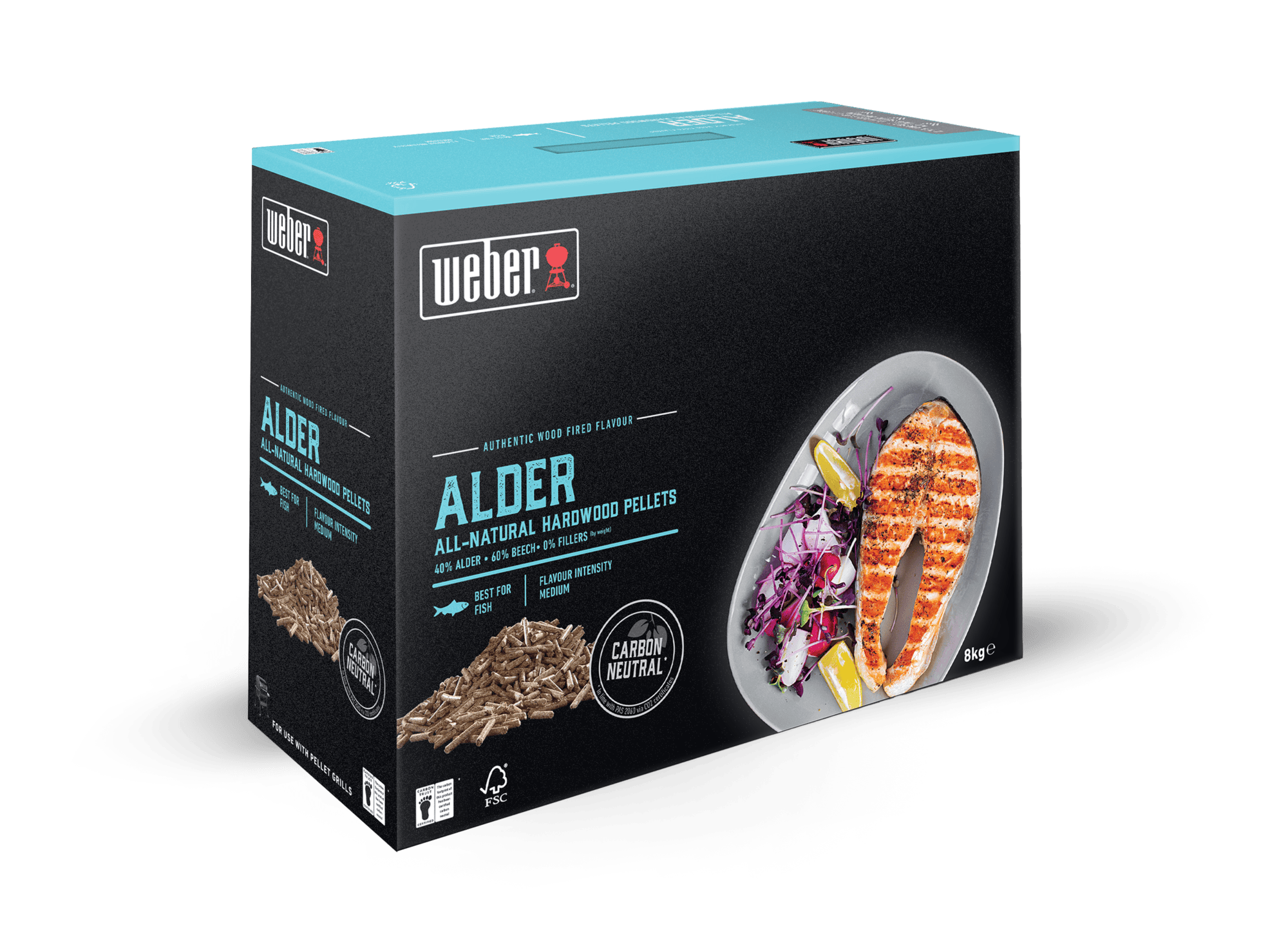 WeberWeber %100 Ahşap Pelet - Kızılahız 8 Kg18290