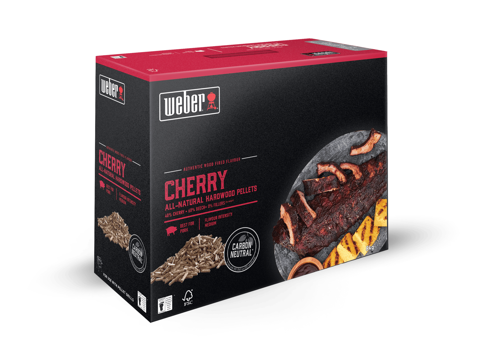 WeberWeber %100 Ahşap Pelet - Kiraz 8 Kg18293