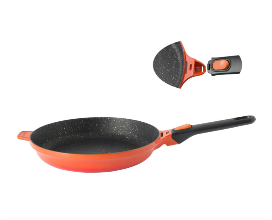 BerghoffBerghoff Gem Stay Cool Soft Orange Çıkarılabilir Saplı Tava 28 CM			8501041