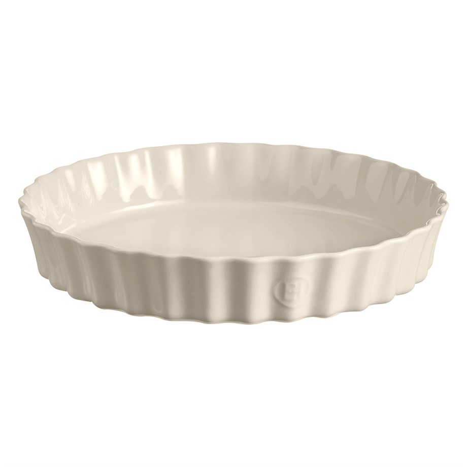 Emile HenryEmile Henry Tart-Börek-Fırın Kabı Yuvarlak 32 cm Ekru/Clay026032