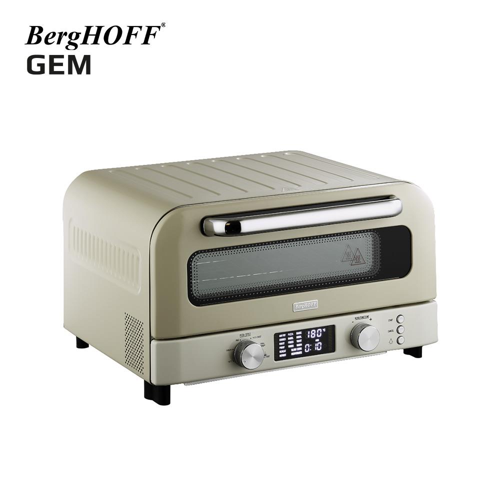 BerghoffBergHOFF GEM RETRO 2000 W Vanilya Krem Rengi Pizza Fırını7960010