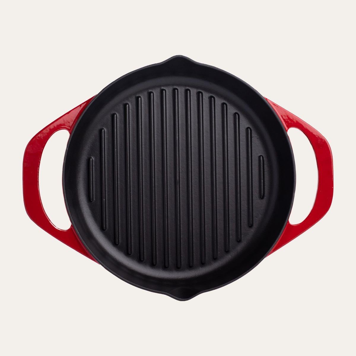 PotartMagma Çift Kulplu Izgara Döküm Tava 30 cm21-31-921-202-3014