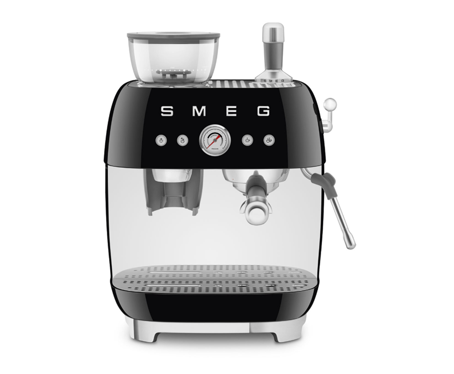 SMEGSİYAH ÖĞÜTÜCÜLÜ ESPRESSO KAHVE MAKİNESİ ECF03BLEUEGF03BLEU