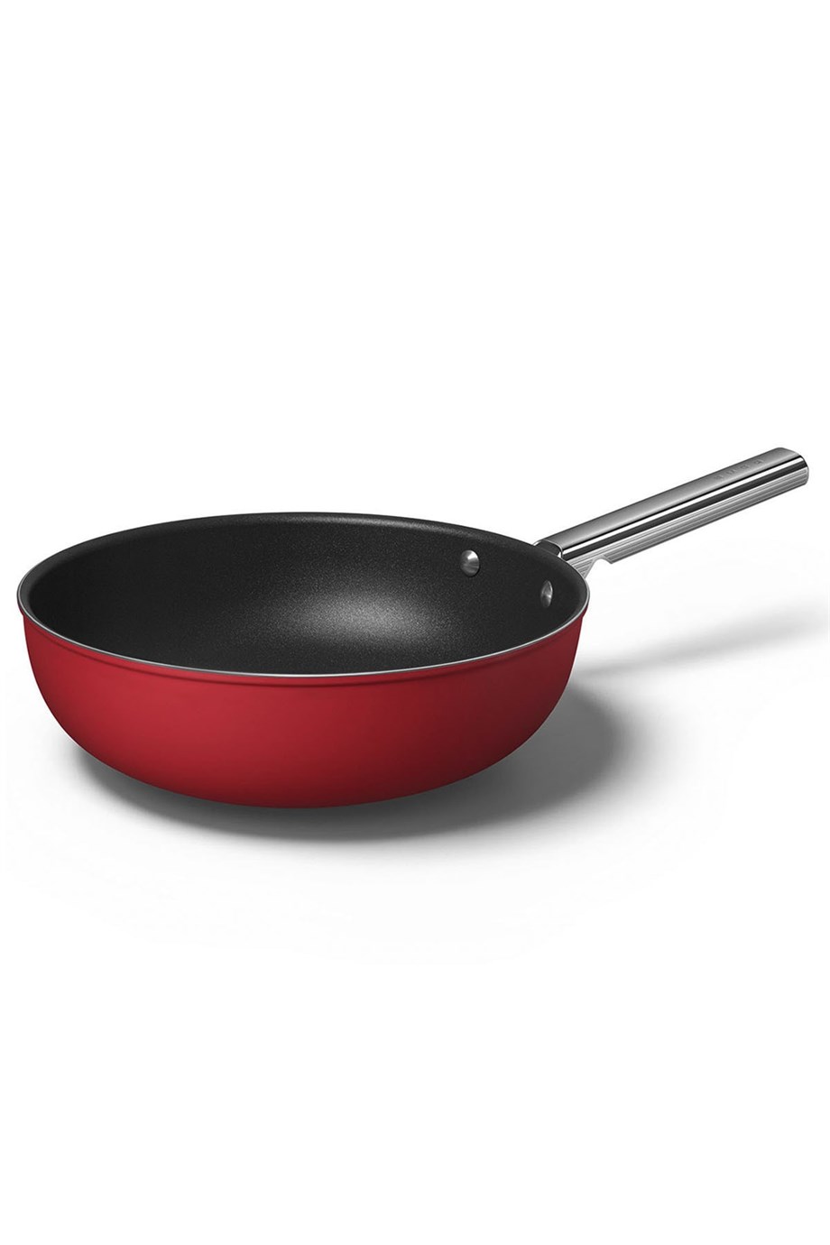SMEGSMEG Cookware 50'S Style Krem WOK Tava 30 cmCKFW3001RDM