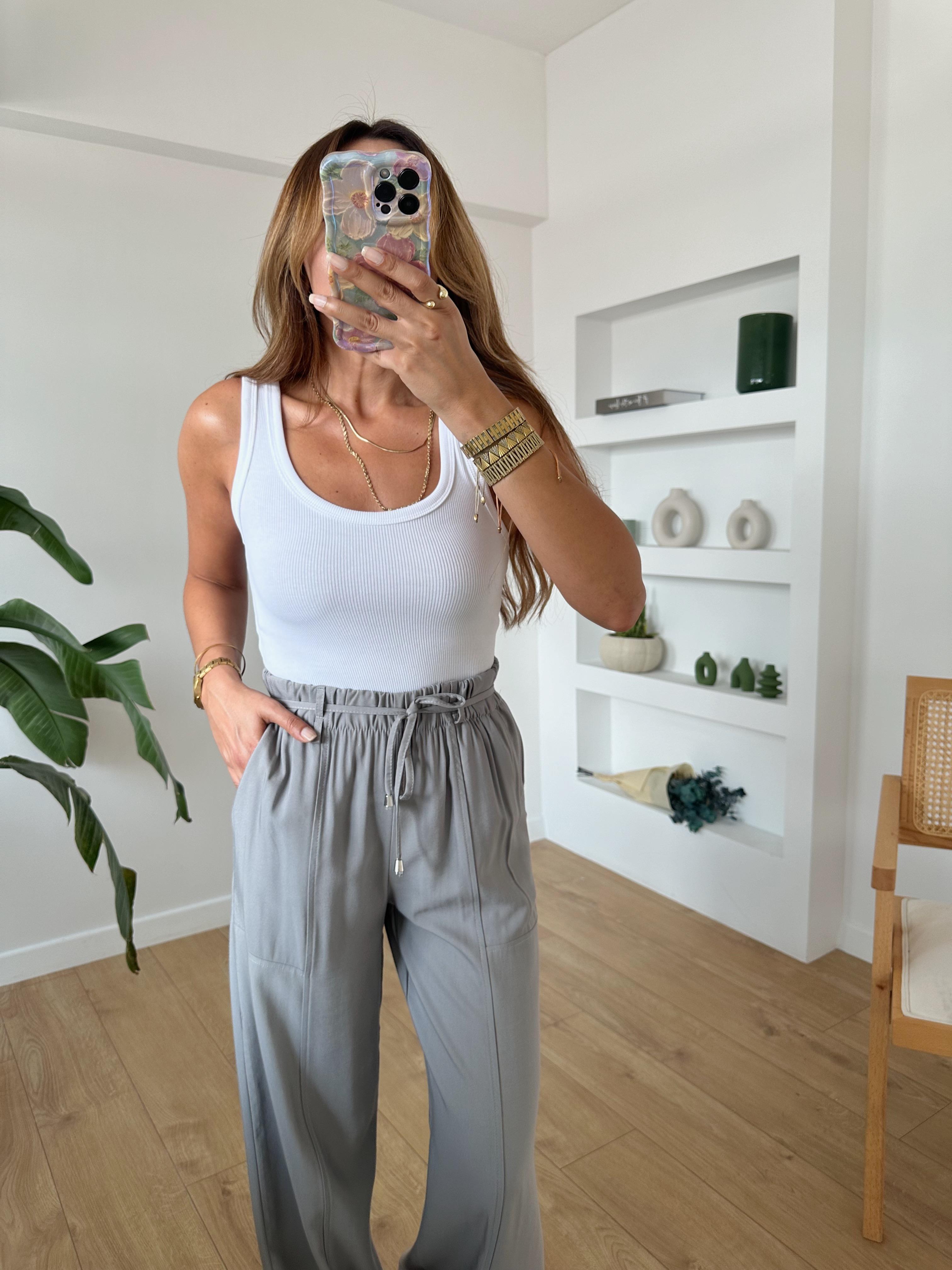 Dilvin 20829 Beyaz Askılı Atlet