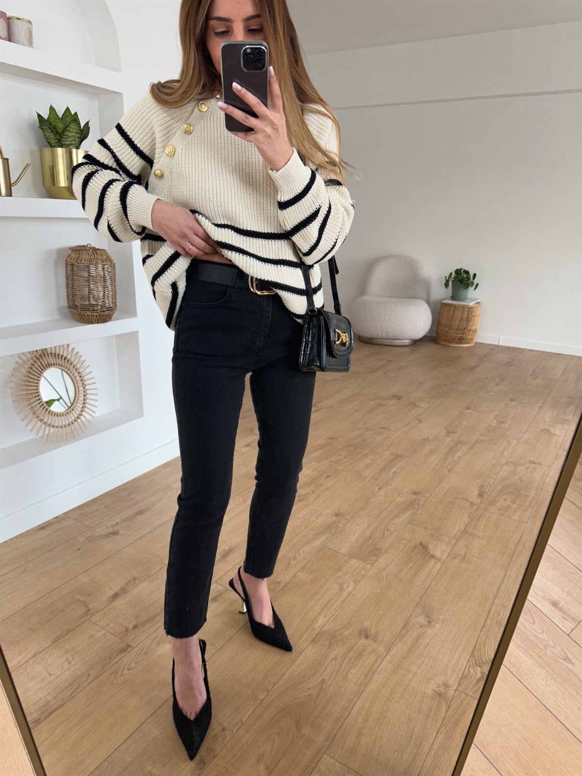 KOYU FÜME MOM FİT JEAN