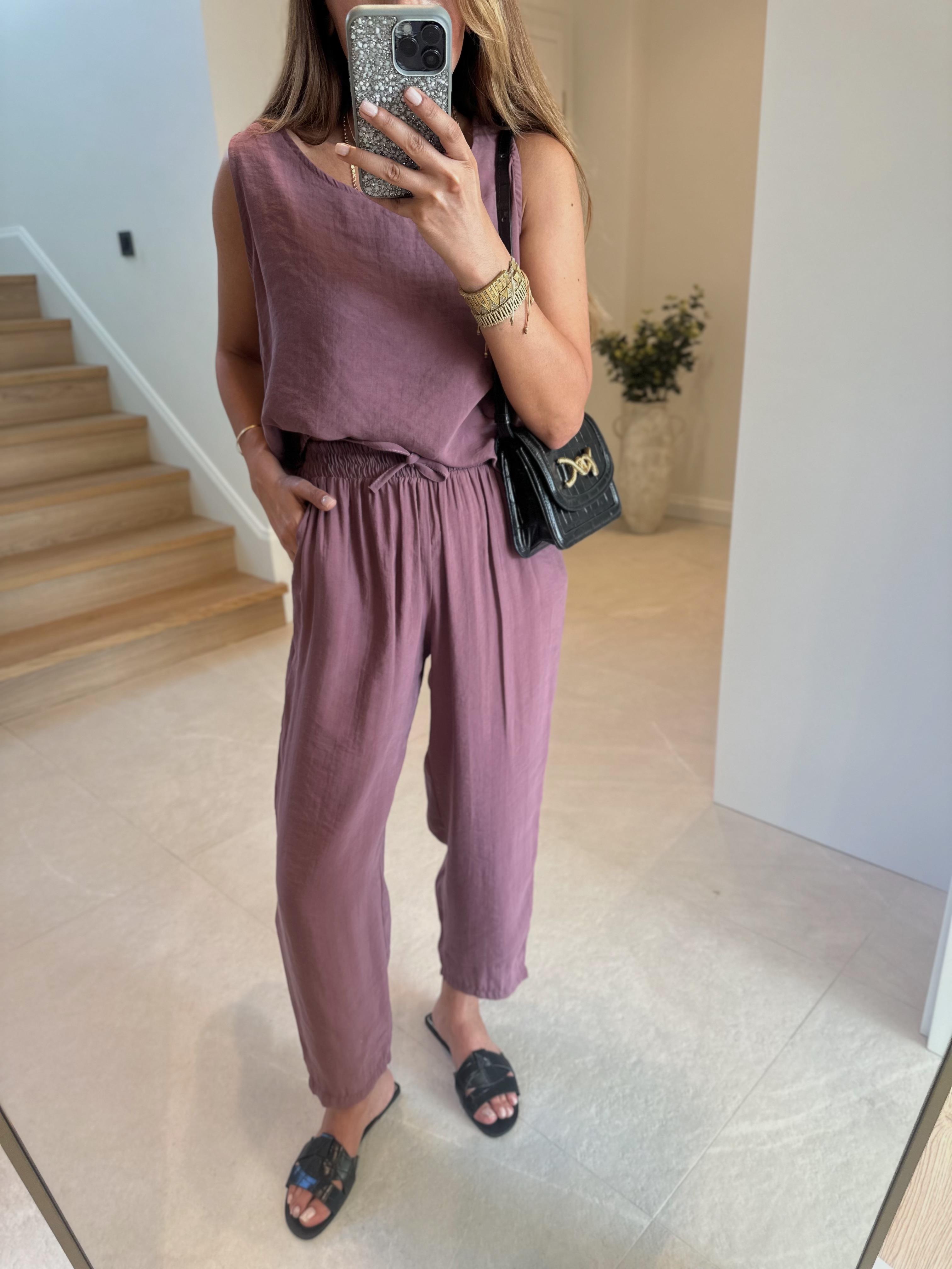 Vera Mürdüm  Tensel Bluz Pantolon Takım