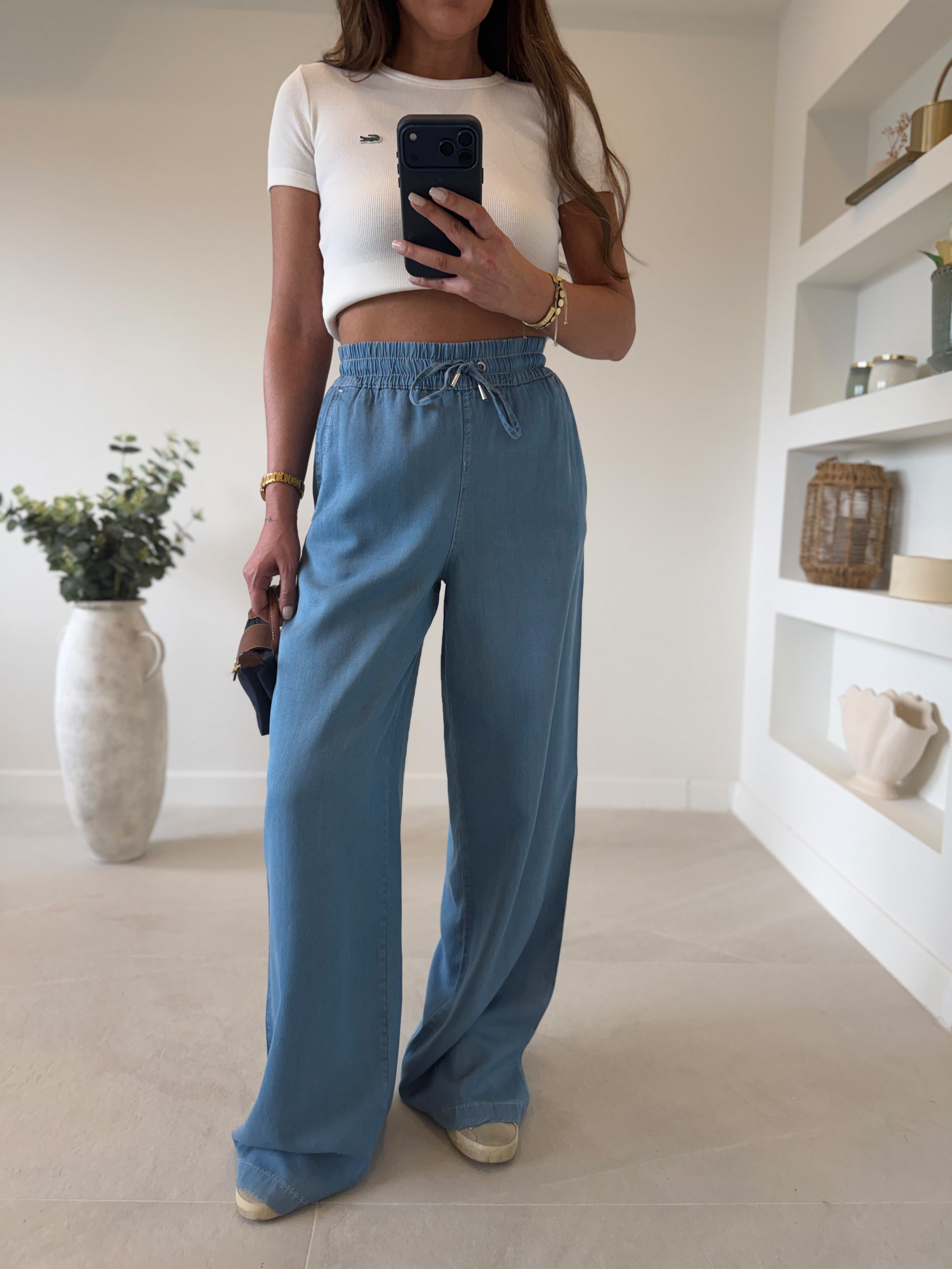 Zr Muadil Beli Lastikli Tensel Jean