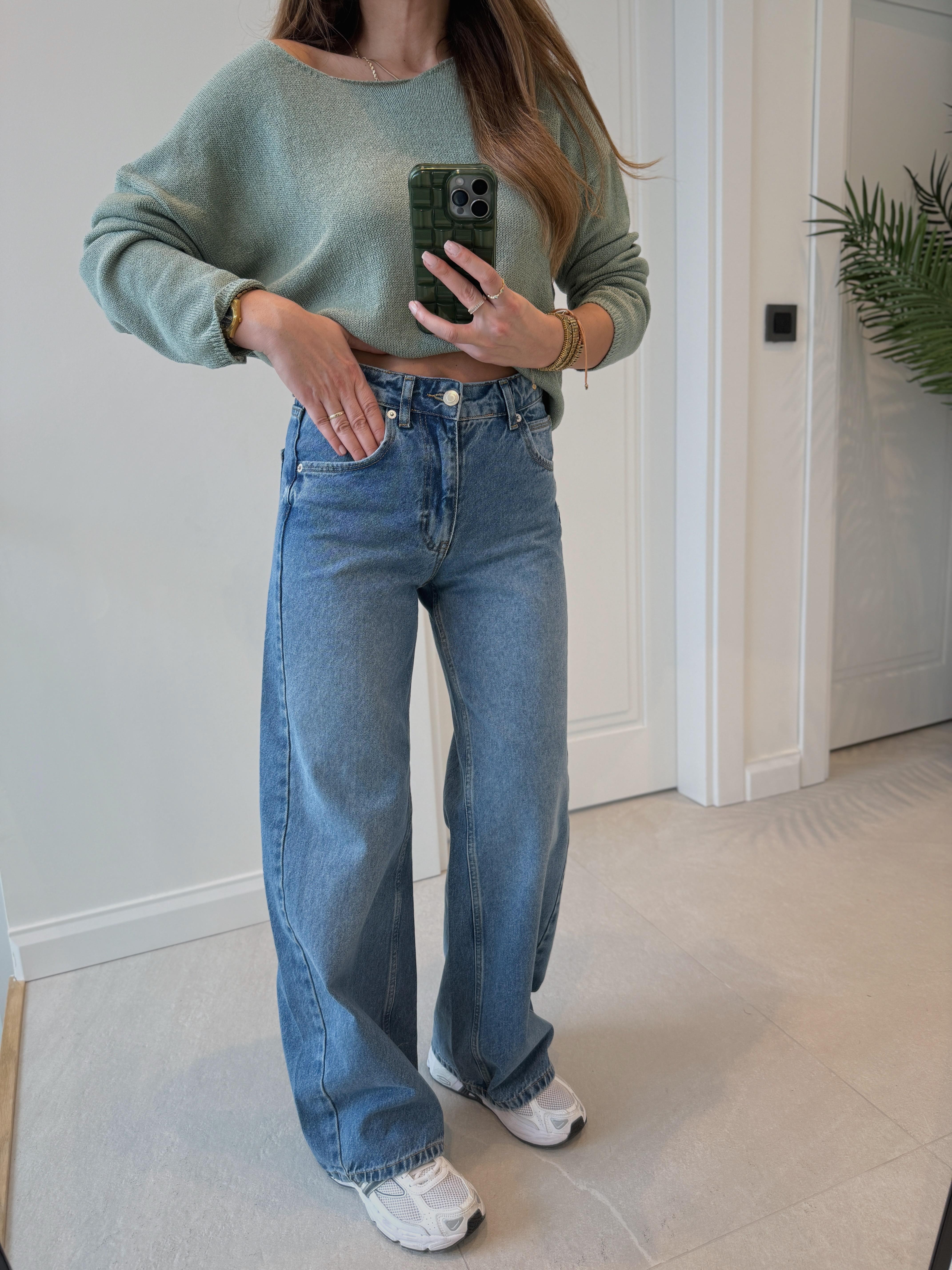 1003 Açık Mavi Baggy Jean