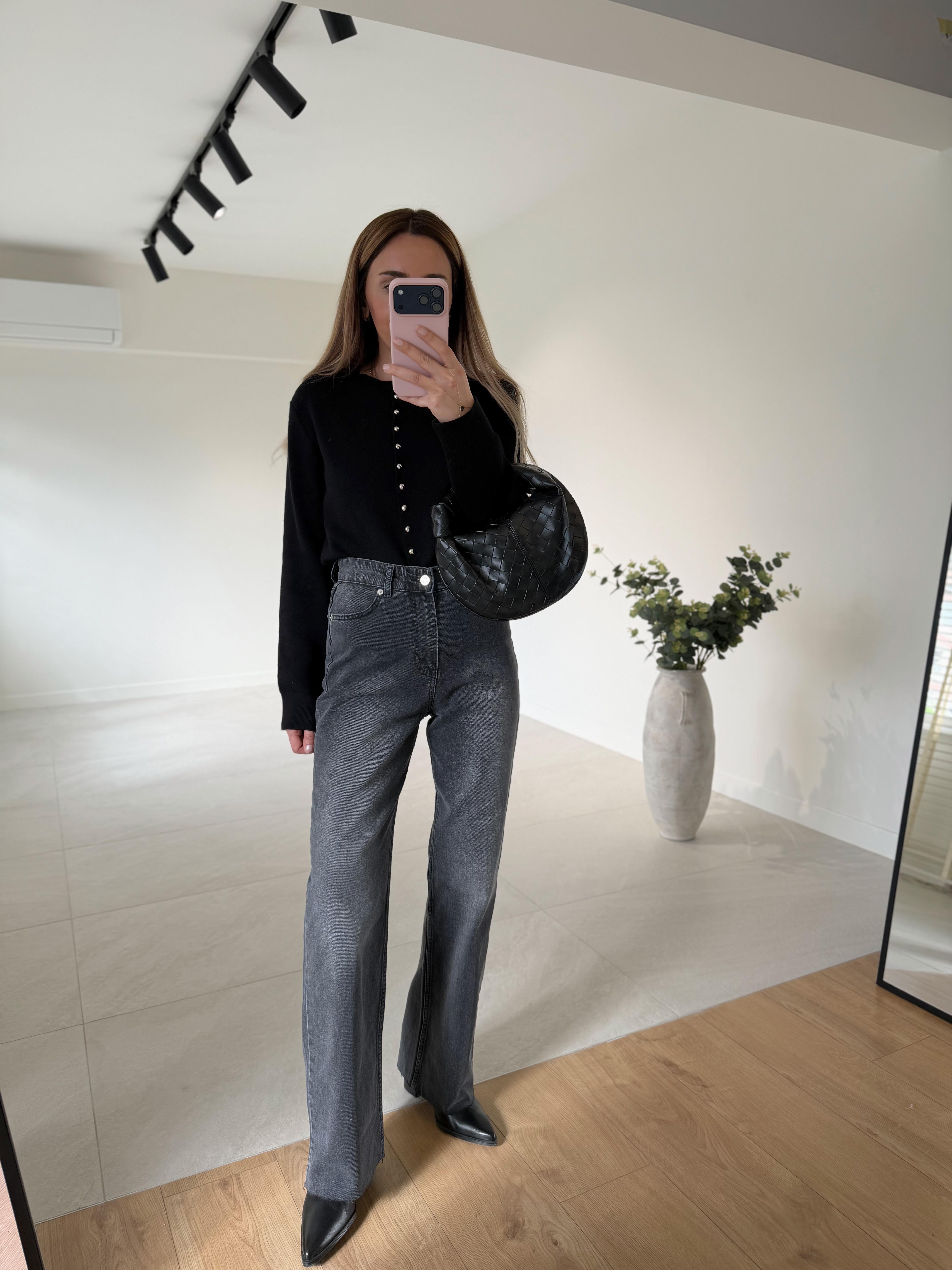 1036 Füme Straight Jean 