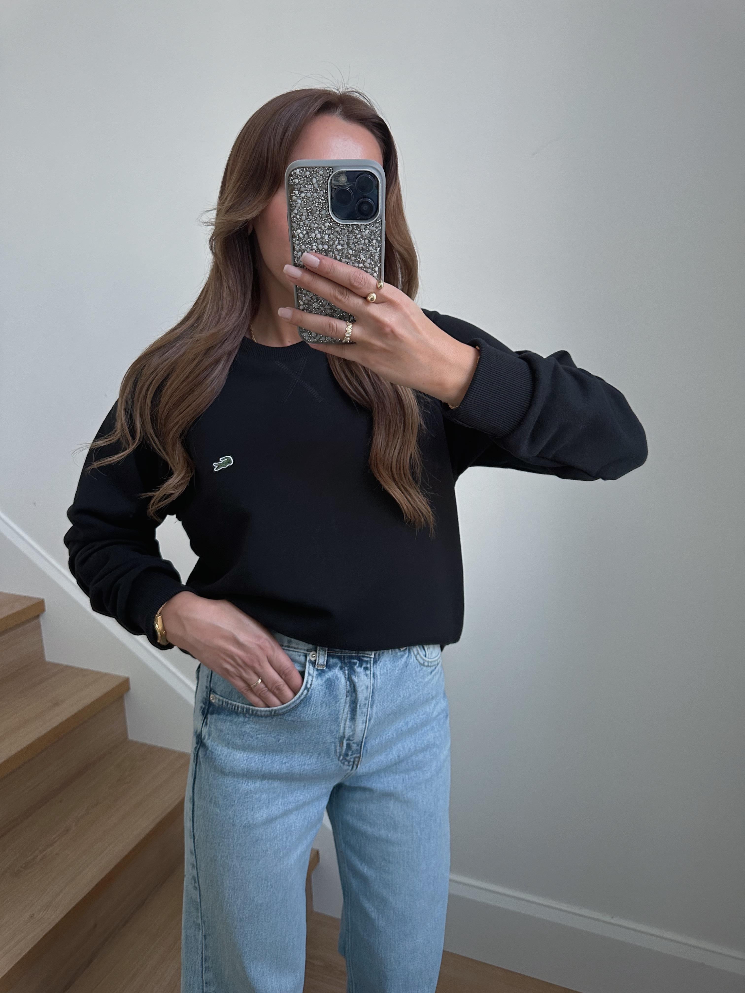 Anna Lcst Muadil Siyah Sweatshirt 