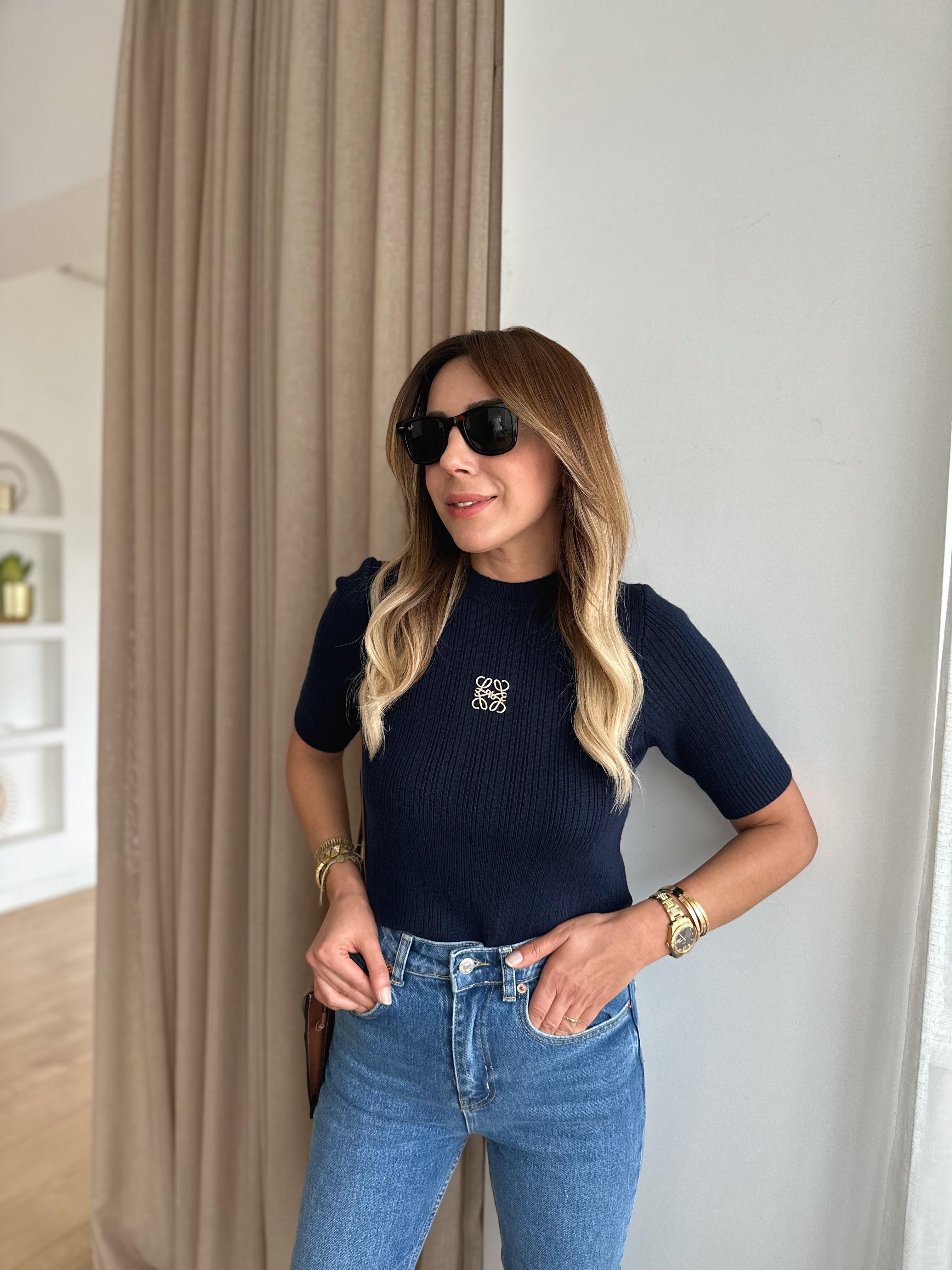 LACİVERT MARKA LOGOLU PREMİUM TRİKO
