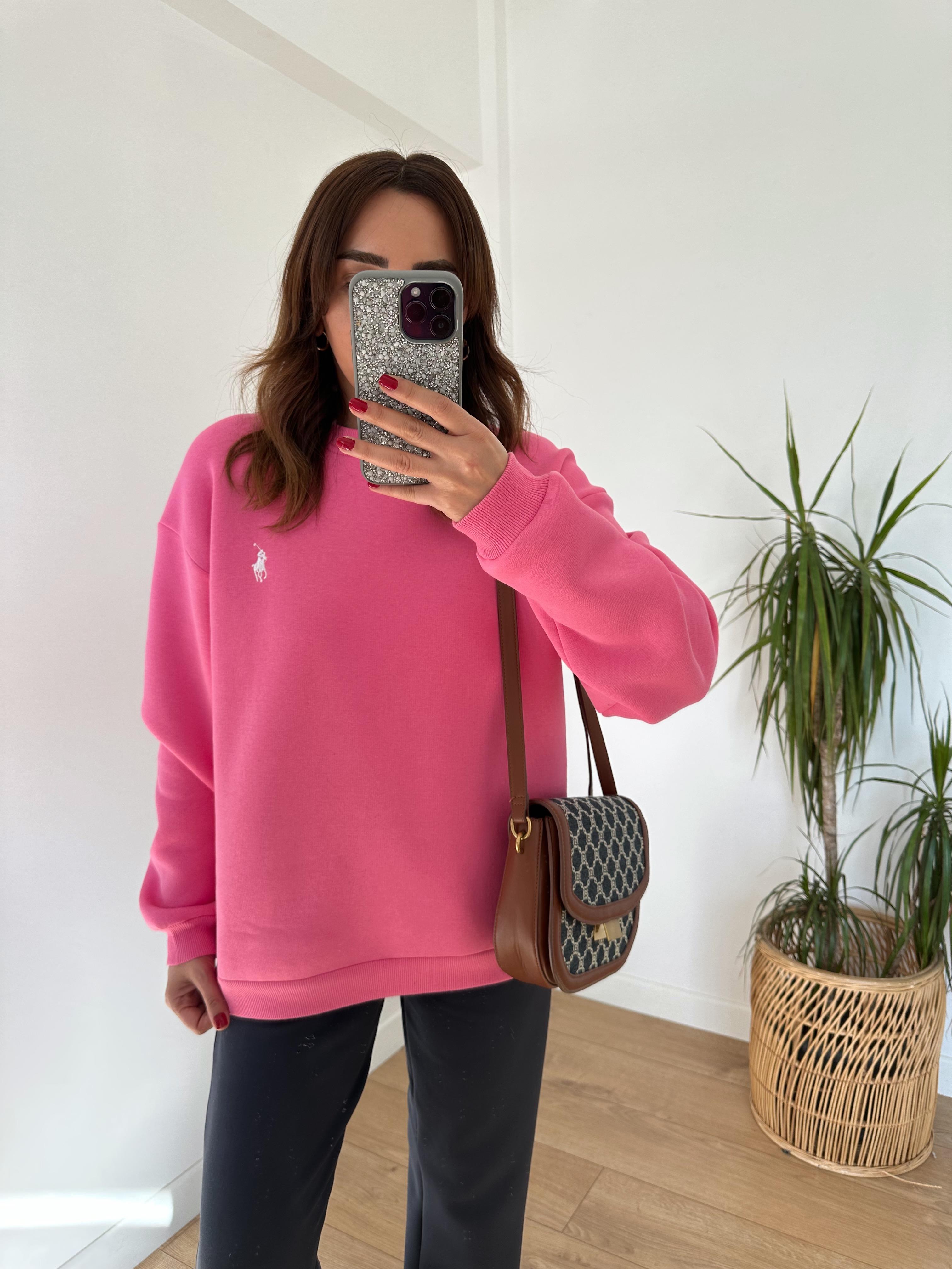 RL PEMBE  İÇİ ŞARDONLU SALAŞ  SWEAT