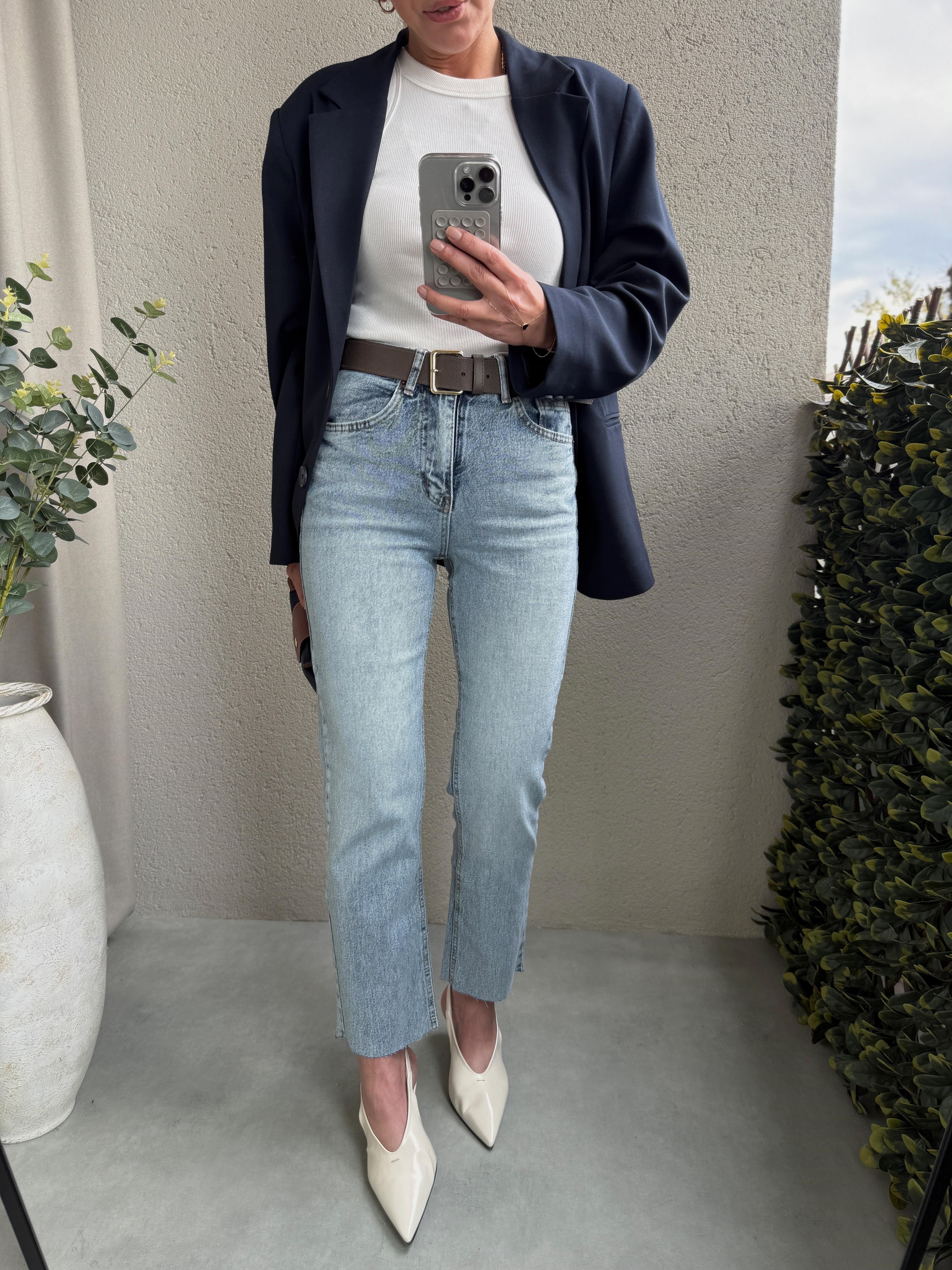 Zr Muadil Kar Yıkama Boyfit Jean