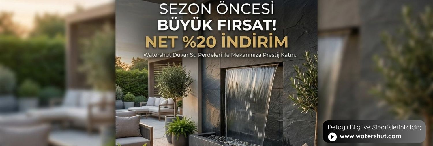 duvar su perdesi