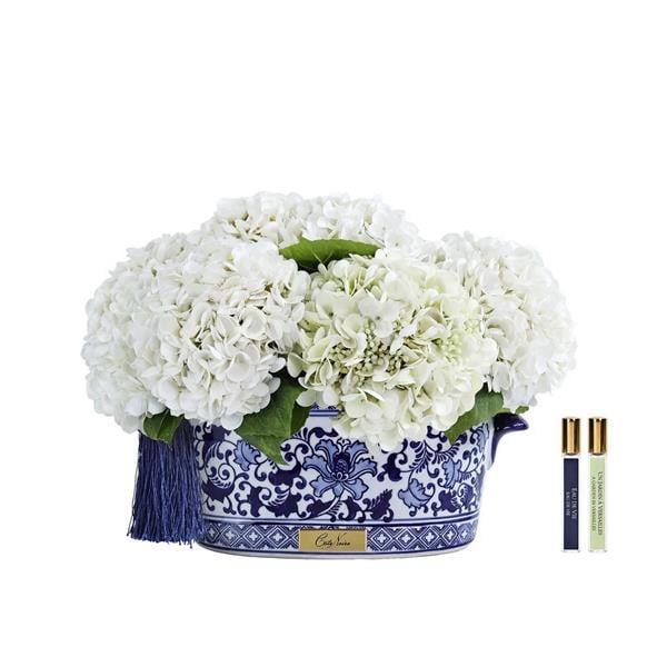 Cote Noire Grand Chinoiserie Ortanca Ekru Çiçek
