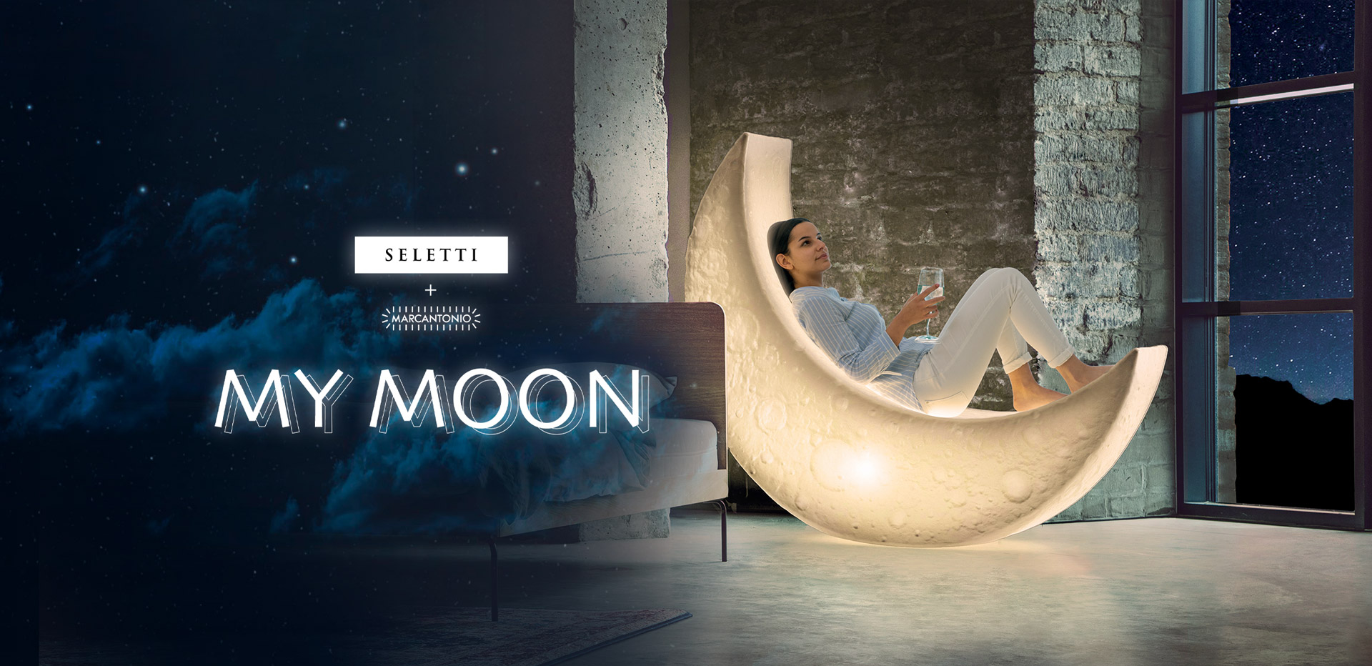 Seletti - My Moon Lamba