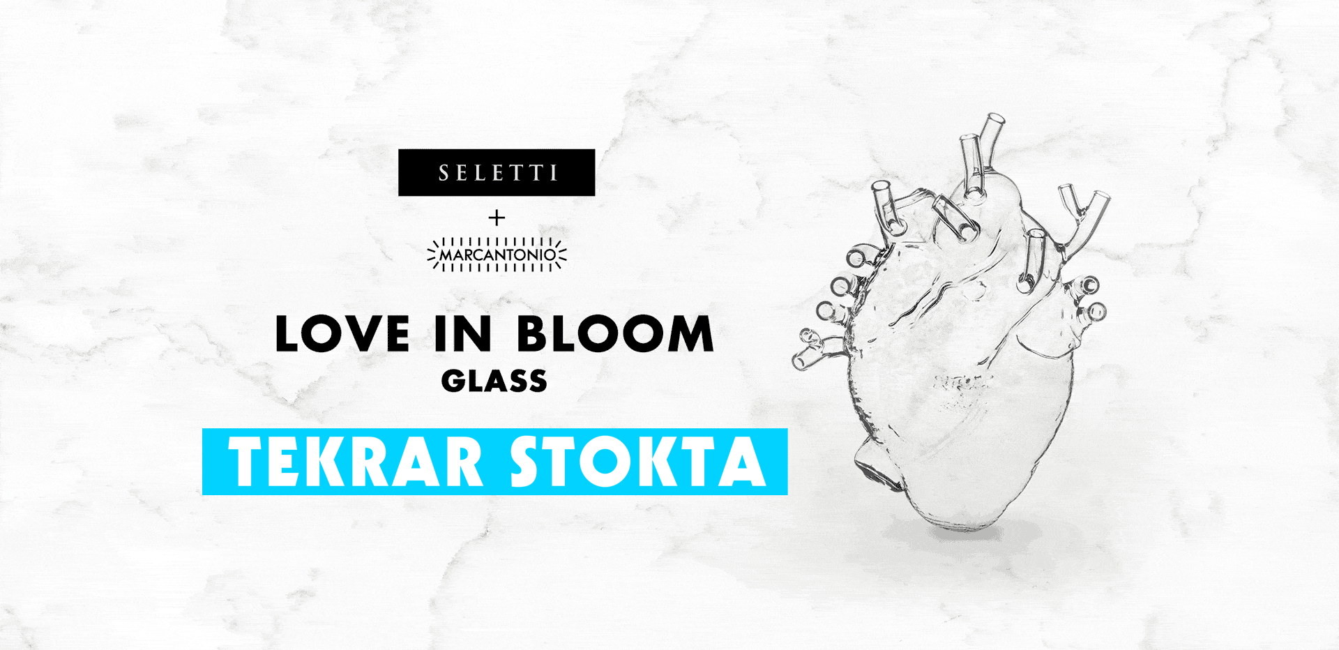 Seletti Love in Bloom Flass