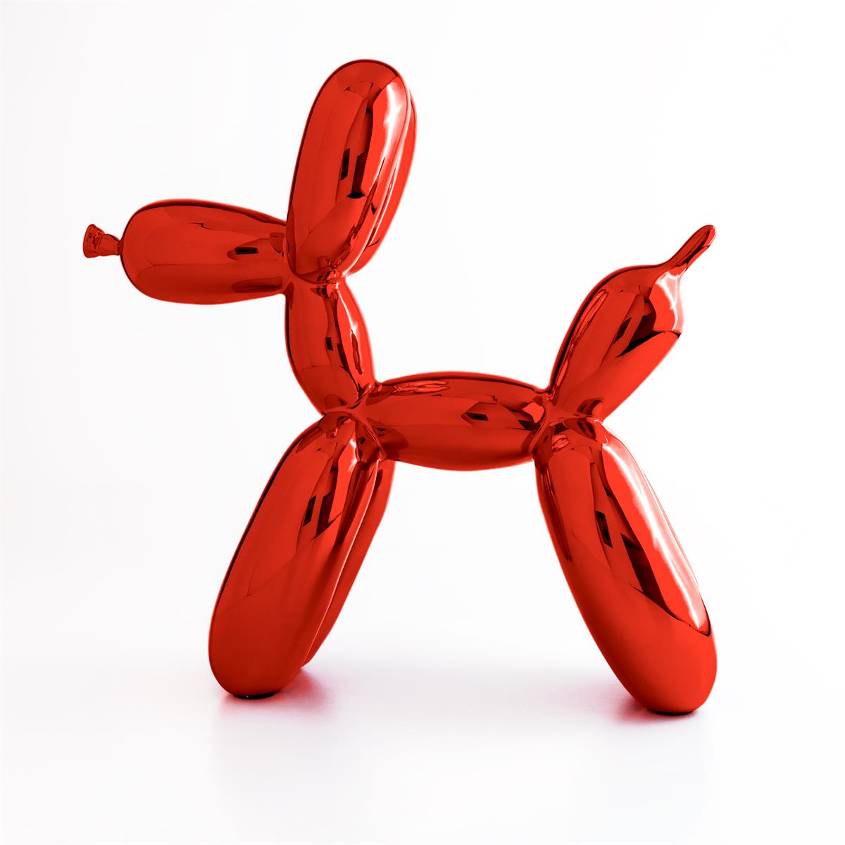 Jeff Koons-Balloon Dog L Red (After)