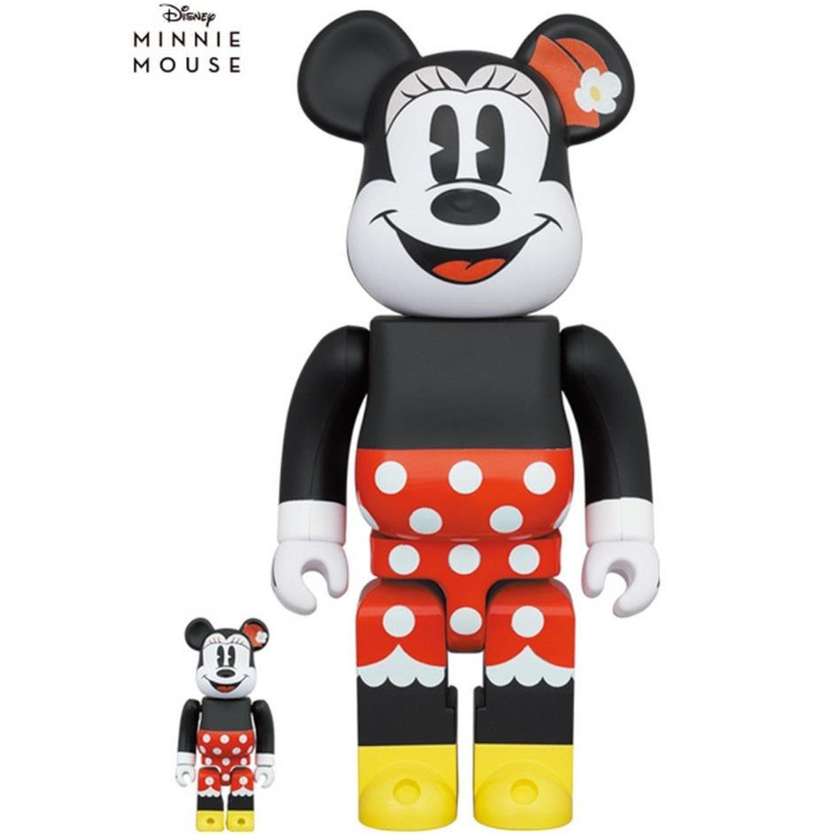 MEDICOM TOY - BE@RBRICK Box Lunch Minnie 100％ & 400％ Medicom Toy - Be@rbrick Minnie Mouse 100% & 400%