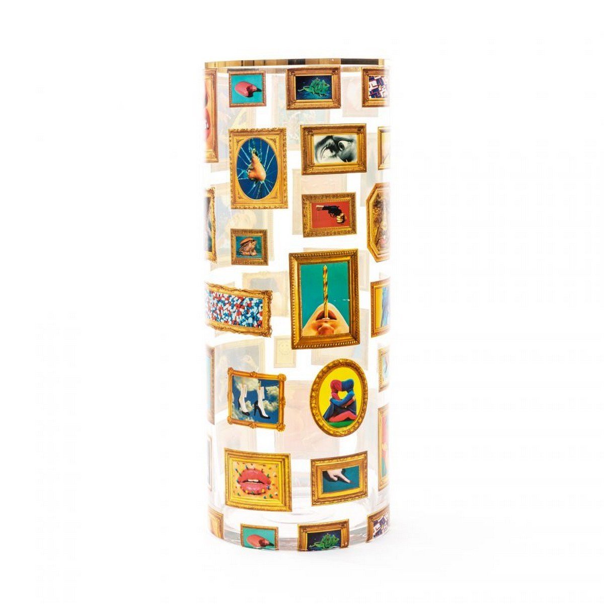 Posacenere Seletti In Dolomite 'Holy Smokes Blow' - Design Moderno, &Oslash; 20cm, H 5.5cm