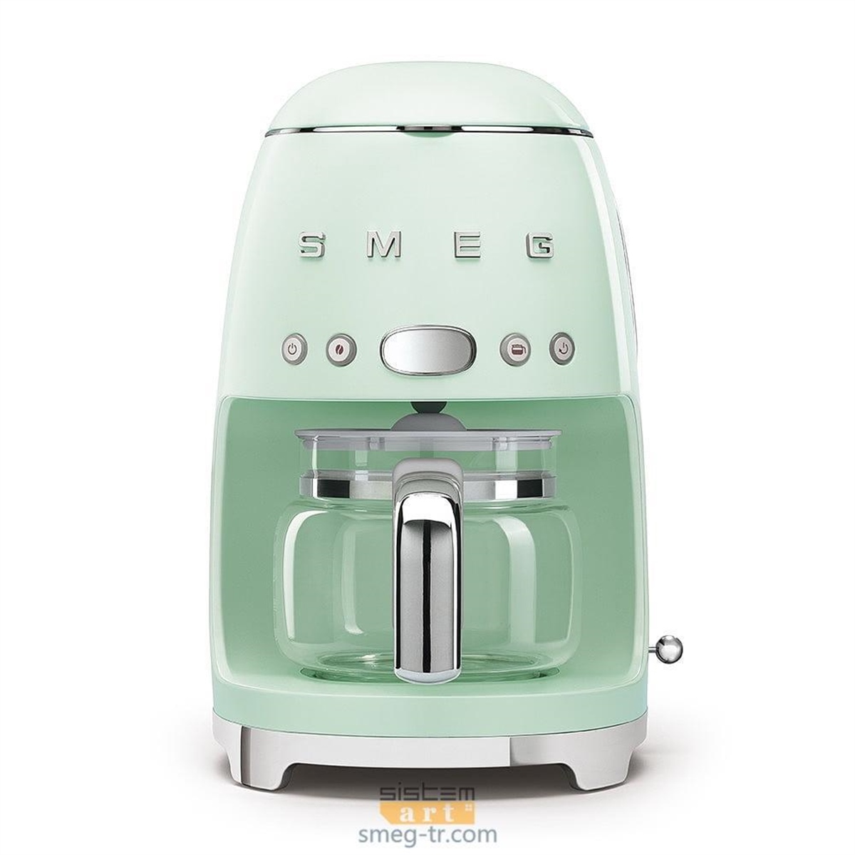 Smeg - Filtre Kahve Makinesi 50'S Style Pastel Yeşil