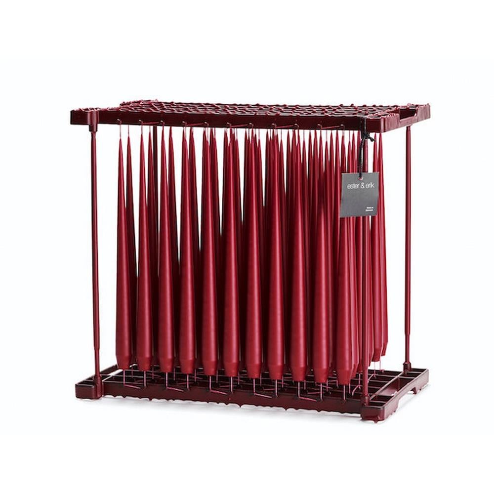 Ester Plum 34 cm Burgundy Candle