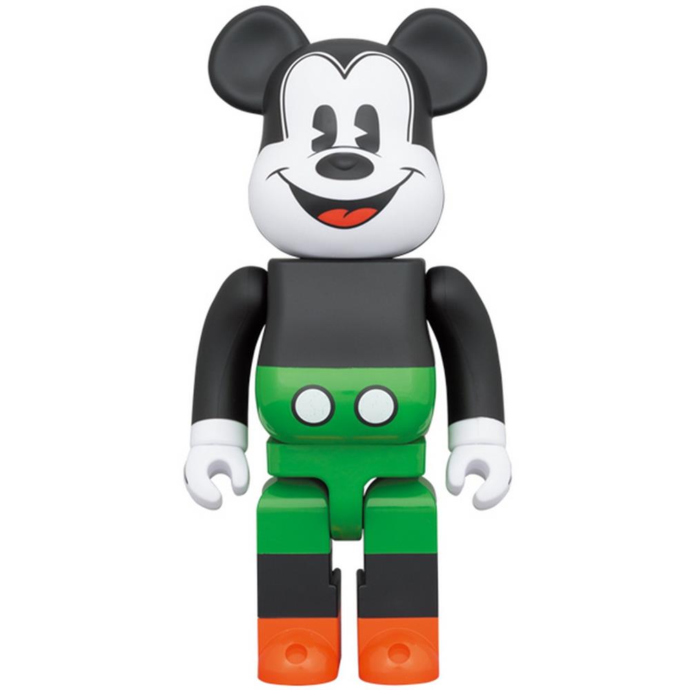 MEDICOM TOY - BE@RBRICK Mickey the Bard 100％ &amp; 400％ Medicom BE@RBRICK Mickey the Bard 100% & 400% in Multi Medicom