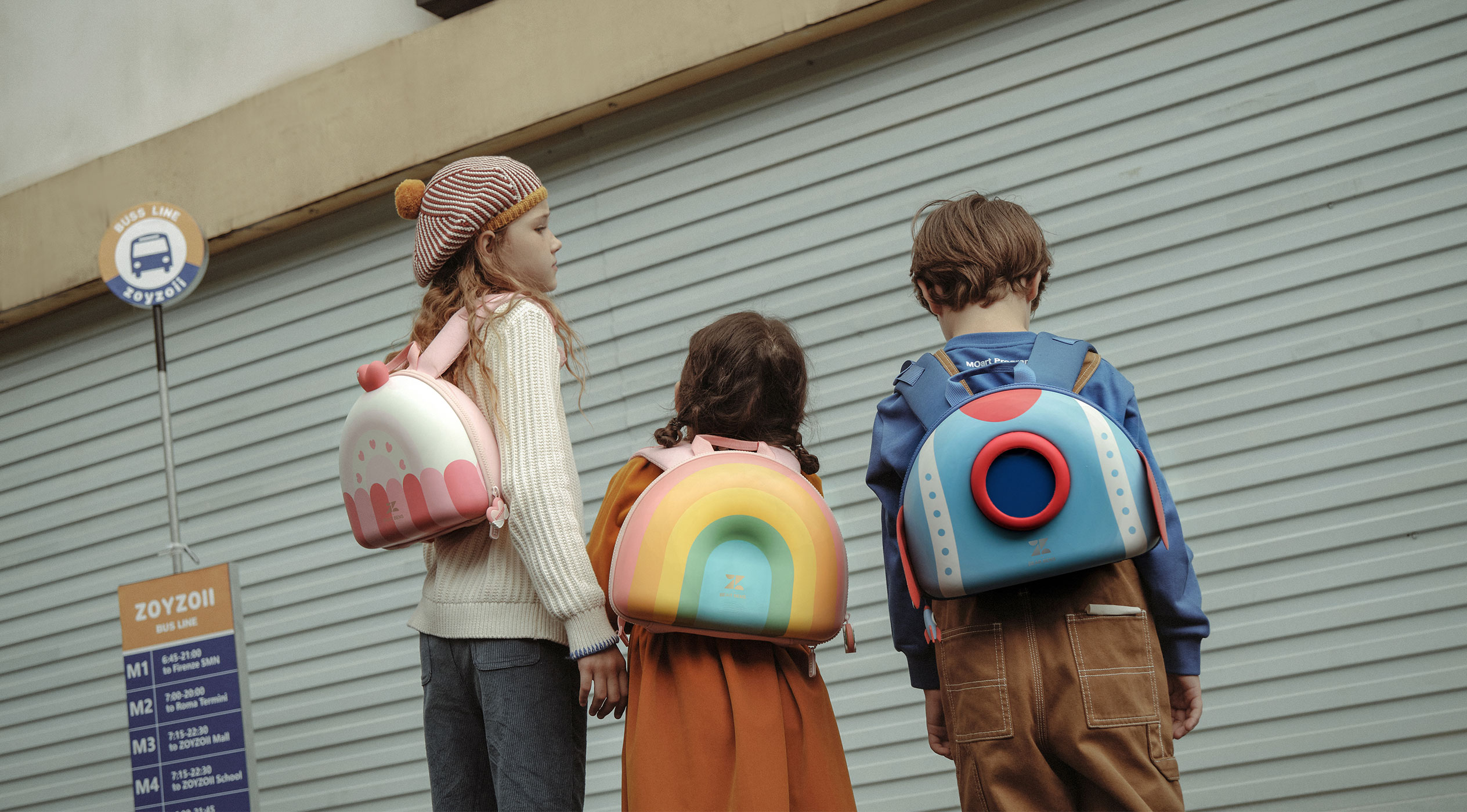 ZoyZoii 3D Tasarımlı Çocuk Sırt Çantaları - Renkli ve Eğlenceli Modeller