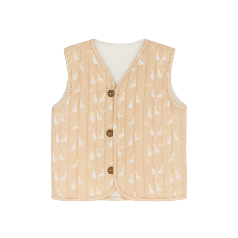 Kiraz Kids Ördek Desenli Peluş Bebek Yeleği