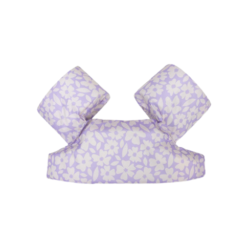 Swim Essentials Purple Flowers Puddle Jumper Kolluklu Yüzme Yeleği 2-6 Yaş