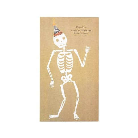 Meri Meri Halloween Vintage İskelet Asılan Süsler