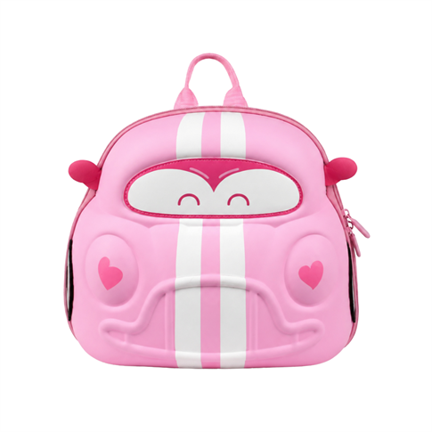 Supercute Car Sırt Çantası Pembe