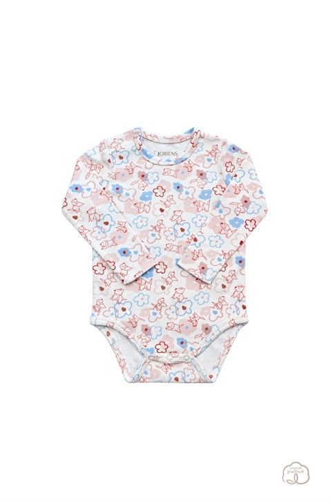 Çiçekçi Köpekler Bodysuit