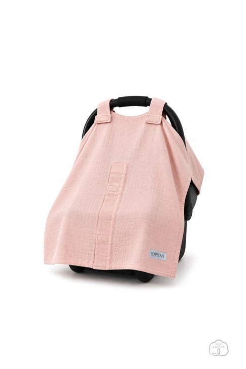 Pembe Müslin Puset Örtüsü 80*100 cm